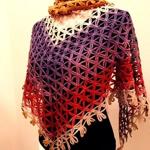 Handmade Triangle Shawl Scarf
